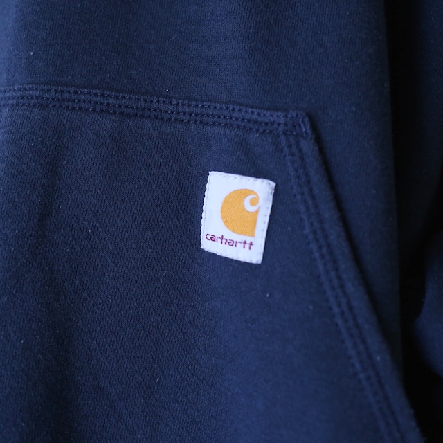 "carhartt" sleeve printed design XXXL super over silhouette parka