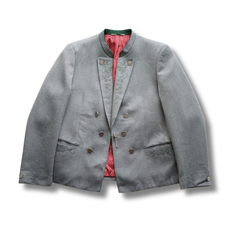 Trachtenmode トラハテンモード チロリアンジャケット メダルボタン ダブル チロルジャケット（実寸L相当）｜NA672