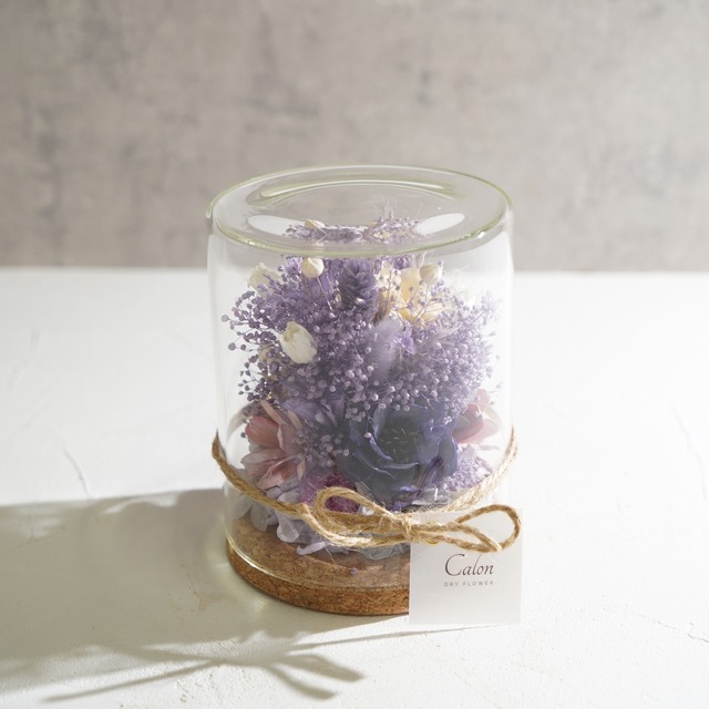 【ライトパープル】ボトルフラワー Mサイズ BM-30≪限定１点≫