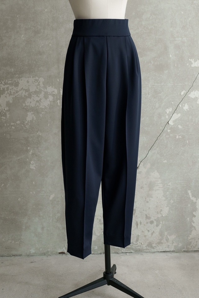 SOFT VERTICAL PANTS(navy)4月下旬頃発送