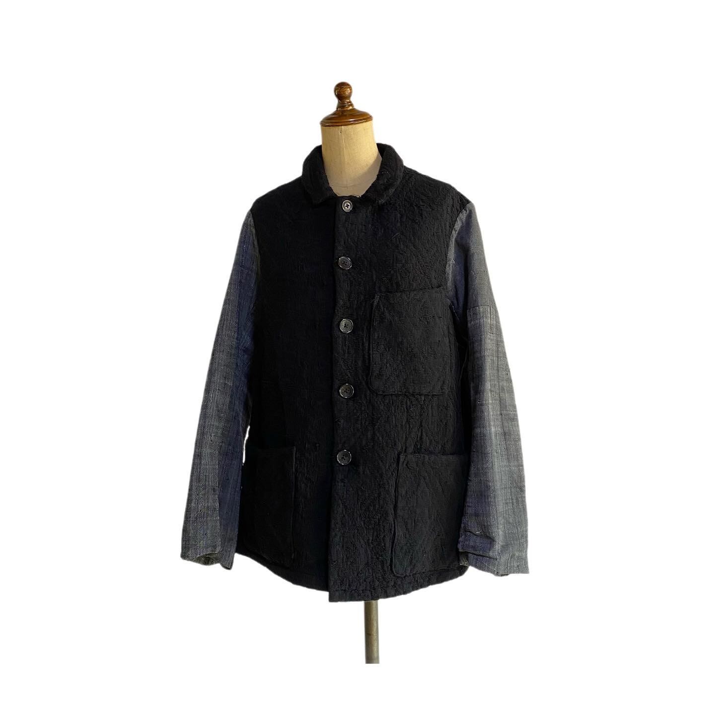 Rebuild antique blanket jacket 002