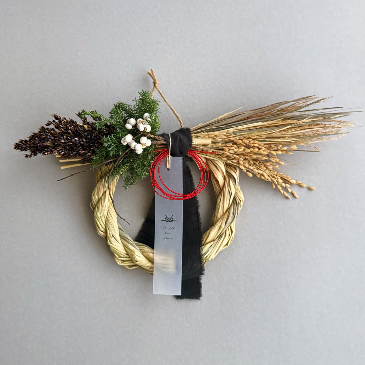 しめ縄 | ドライフラワースワッグと布雑貨 | greenstitch