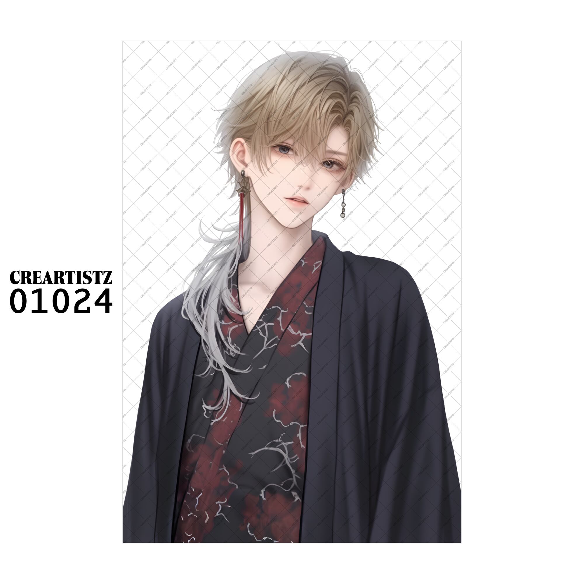 01024 ボーイ クール オリジナル ペーパー/ステッカー 4枚セット CREARTISTZ