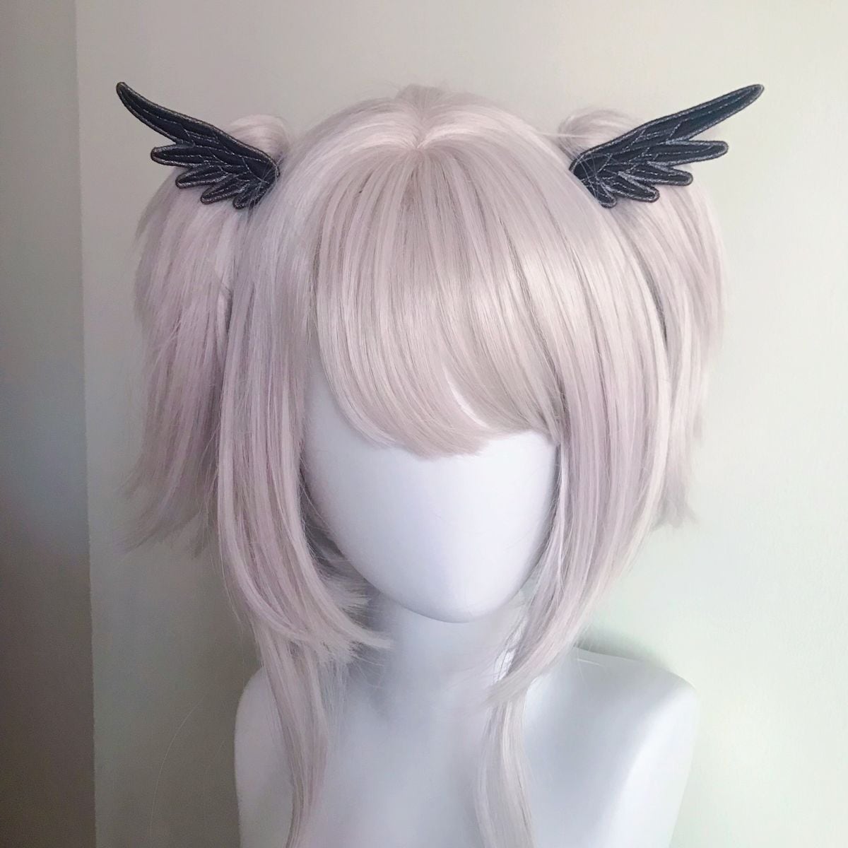 天使の羽セラフィムフェザーヘッドアクセサリー：小サイズ | Maiden's Rêve