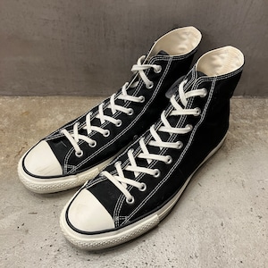 CONVERSE CANVAS AS J HI BLACK US11 1/2 MADE IN JAPAN