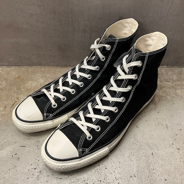 CONVERSE CANVAS AS J HI BLACK US11 1/2 MADE IN JAPAN
