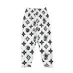 CIXEUR x BABYLON CLUB Monogrm Fleece SET-UP white