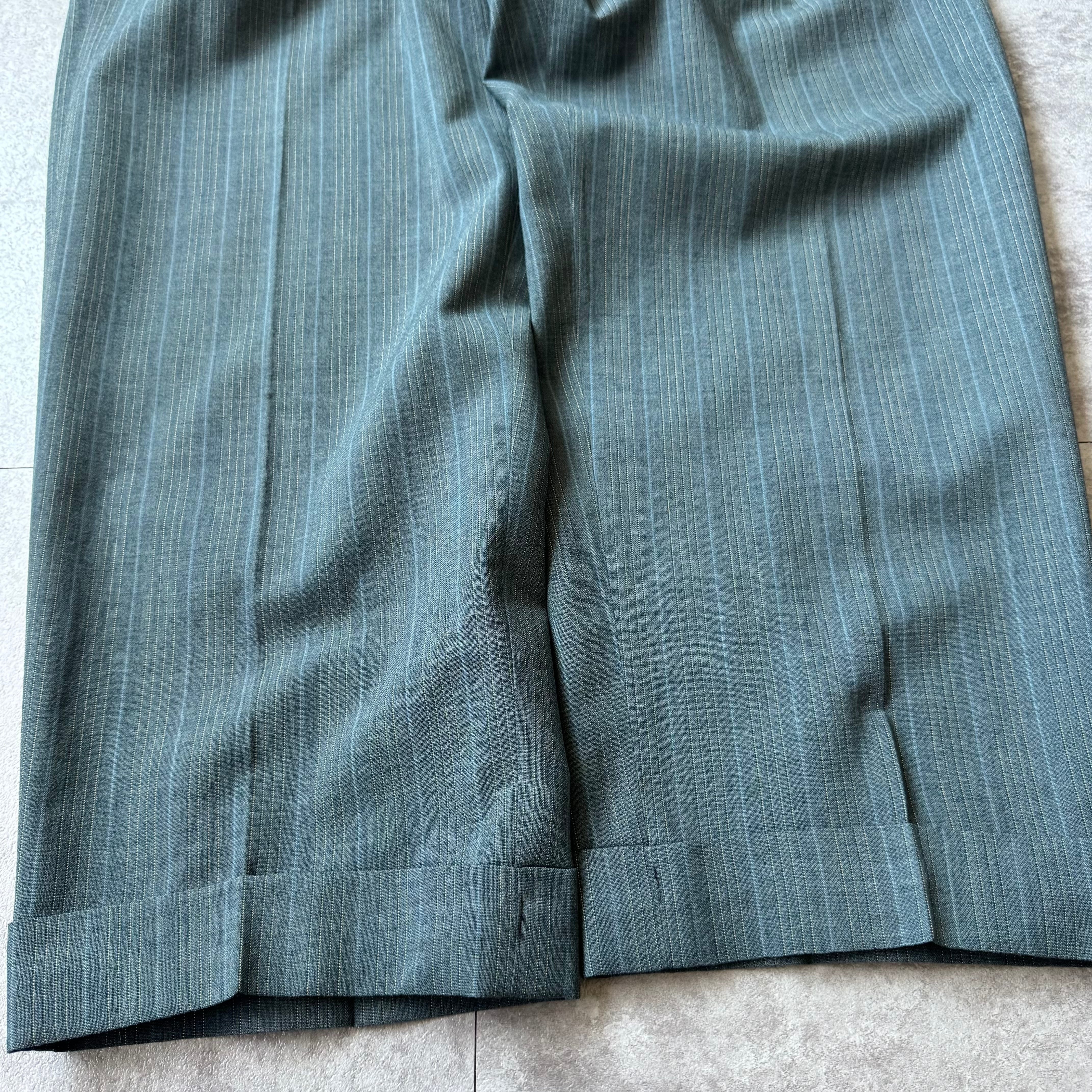 50s スラックス ストライプ　vintage 1950's US Vintage Stripe Tuck Slacks / 50年代 アメリカンビンテージ
