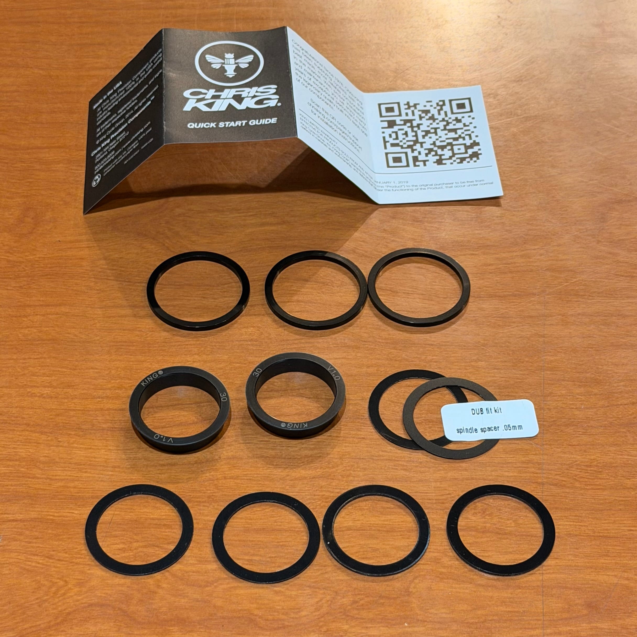 CHRIS KING】BB FIT KIT (24mm,30mm) | Humhumhug Online Shop