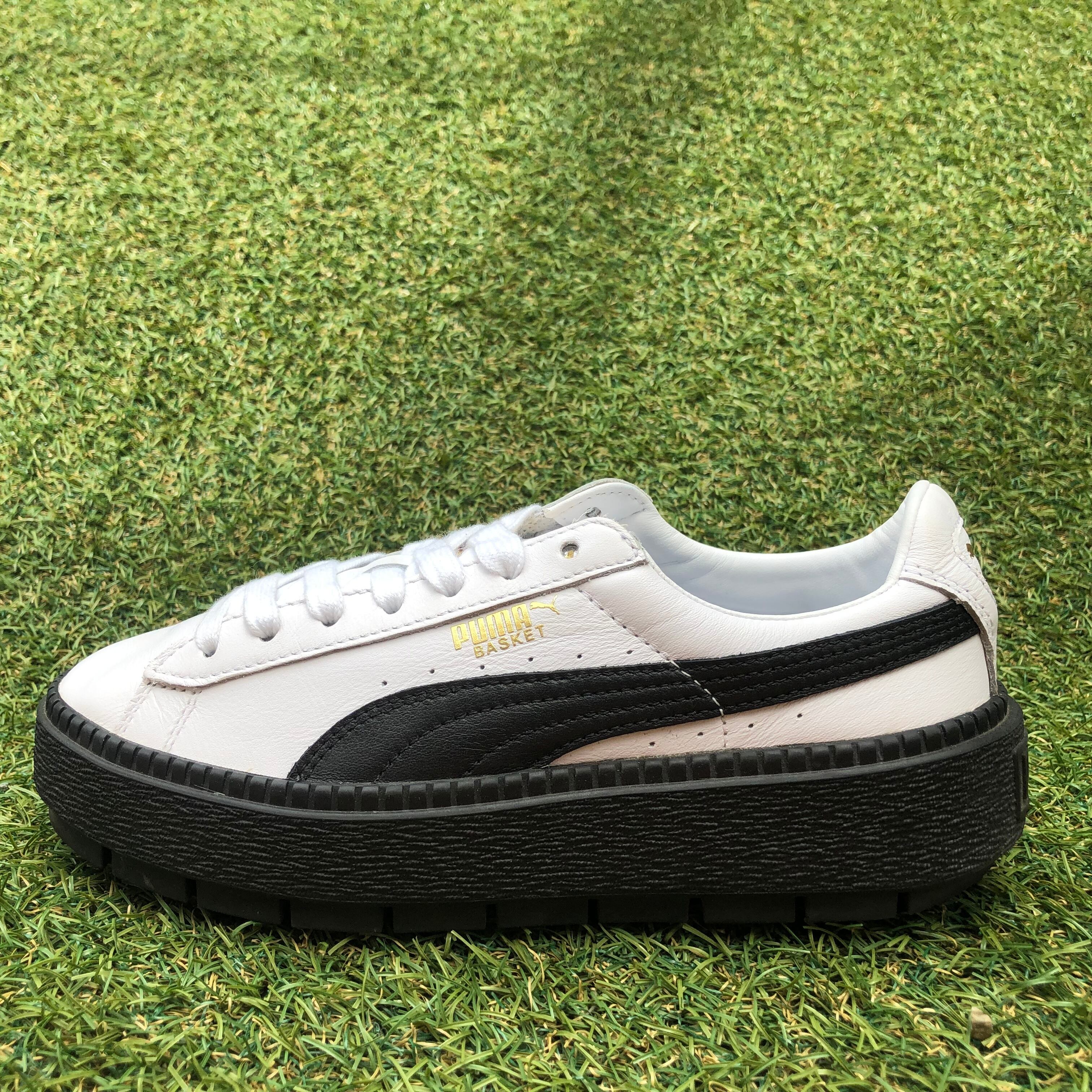 PUMA BASKET PLATFORM TRACE L プーマ バスケット プラットフォーム トレース レザー H935