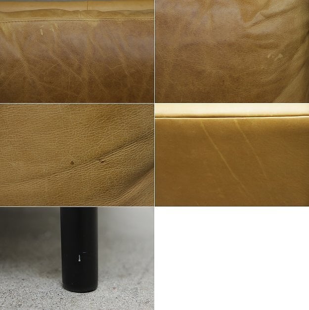 unico ウニコ HOXTON ホクストン 2P 本革 ソファ 2シーター モダン