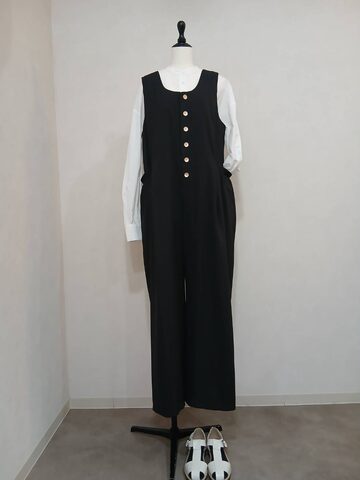 鍵編みシフォンロンパース | PAY ID