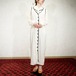 USA VINTAGE PROPHECY BY SAG HARBOR DOUBLE COLLAR PIPING DESIGN NO SLEEVE ONE PIECE/アメリカ古着二重襟パイピングデザインノースリーブワンピース