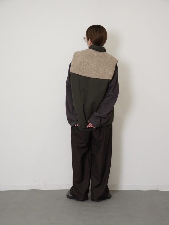 unisex【867design】Boa Switching Vest