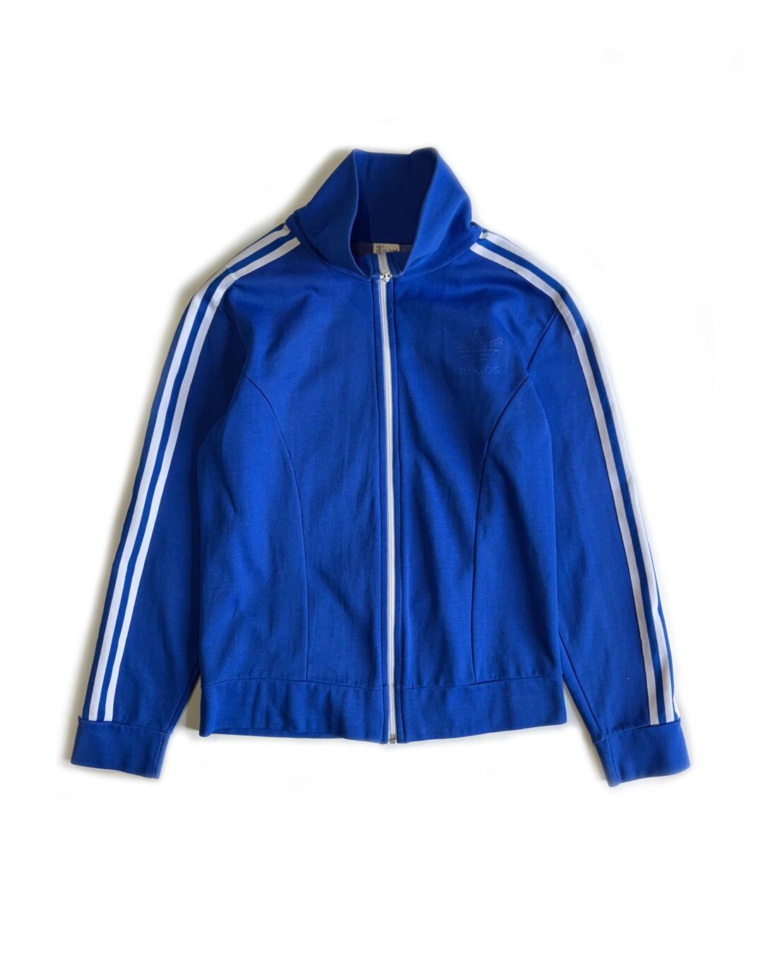 adidas 80s 青　トラックジャケット adidas トラックジャケット 80s ハイネック ヴィンテージ 80年代