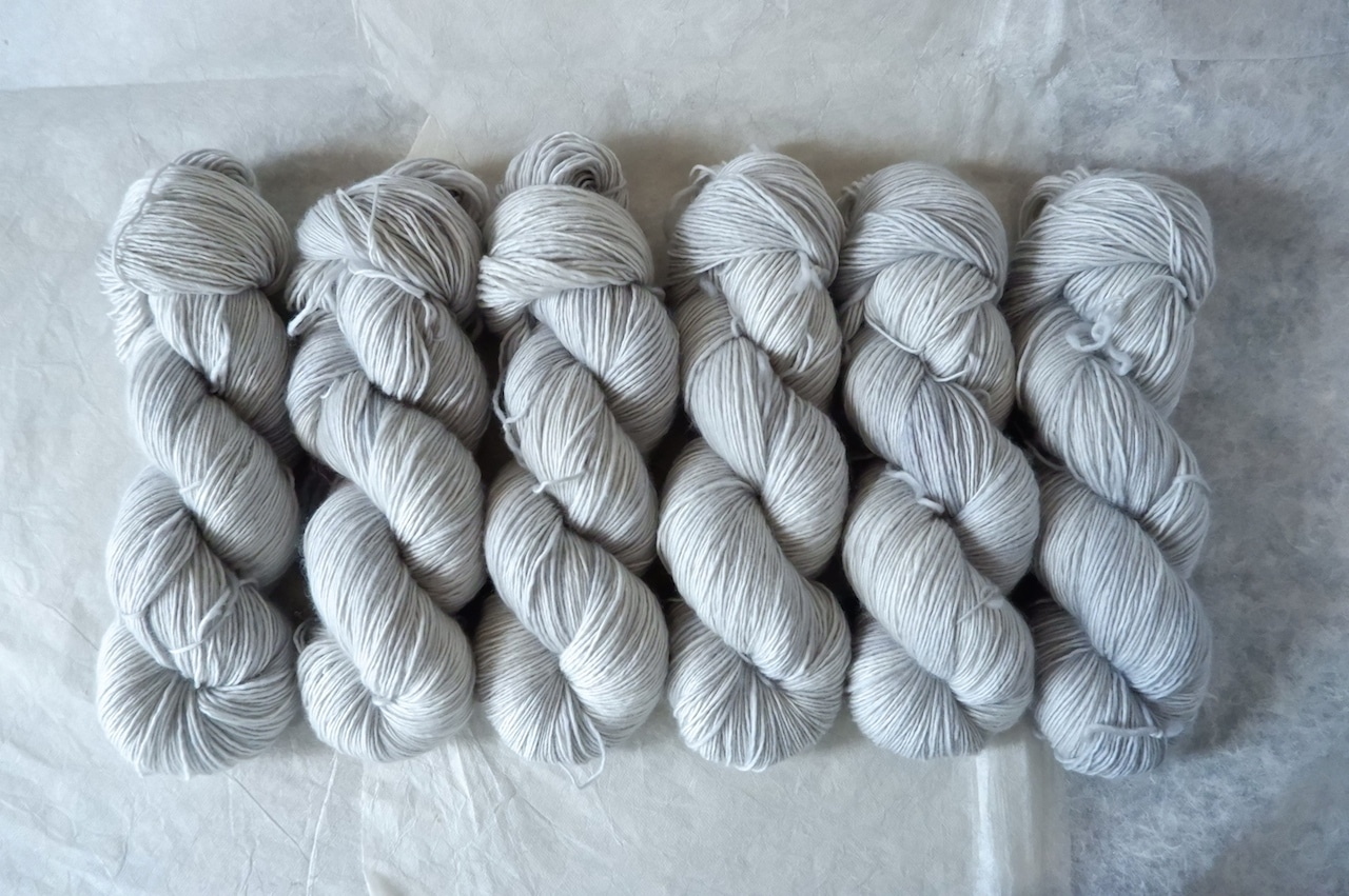 【受注販売:12月発送(数量限定)】Hiekka 糸セット②曇り空 サイズ1&2*送料込み*先着プレゼントあり・画像7