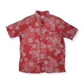 SIMPLE LIFE シンプルライフ ELEMENT エレメント バンダナ柄 総柄 BD 半袖シャツ サイズ L /メンズ/レナウン