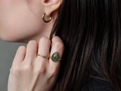 【MARKET】SINGLE STONE RING 4204