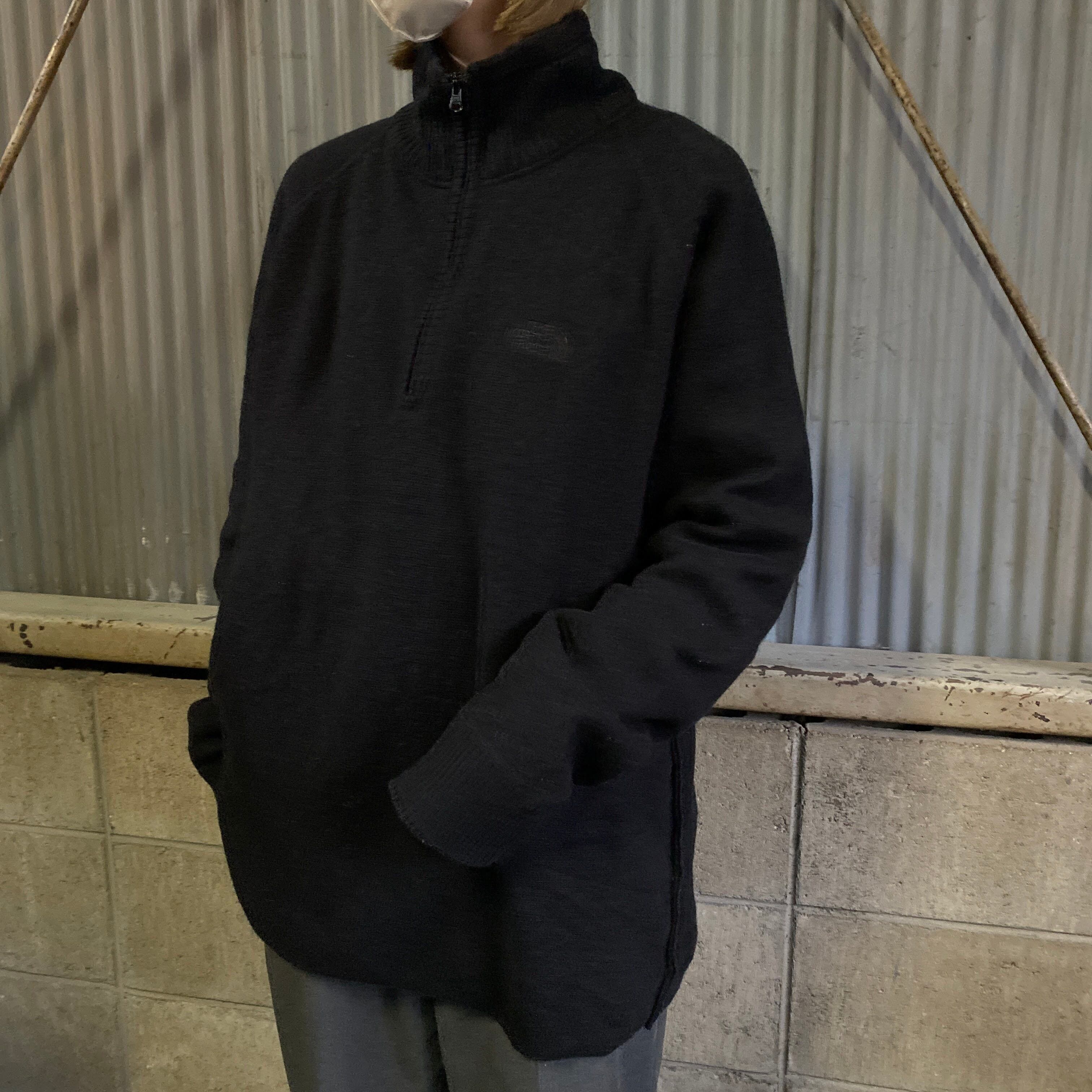 THE NORTH FACE ザ ノースフェイス ハーフジップ ニットセーター THE NORTH FACE ザ ノースフェイス ハーフジップ ニットセーター