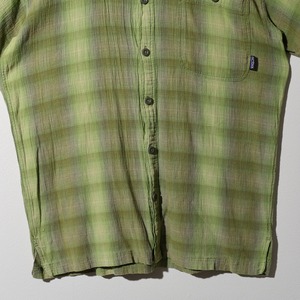 美品 M オンブレ 08年 A/C Yarn Dye Shirt Patagonia ACシャツ ヤーンダイ パタゴニア