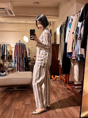 1970~80's DREIKLANG マルチカラーストライプレトロパンツ
