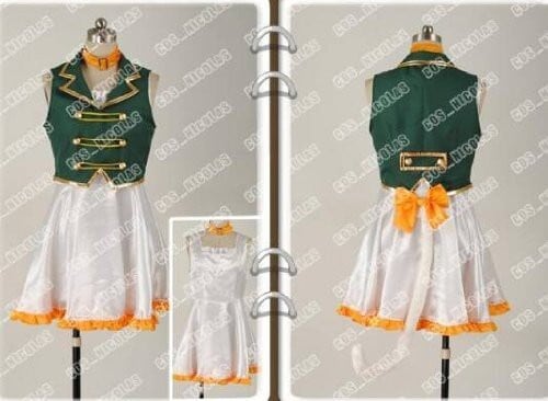 Vocaloid 嗚呼、素晴らしきニャン生 GUMI コスプレ衣装+鈴付きの首輪+