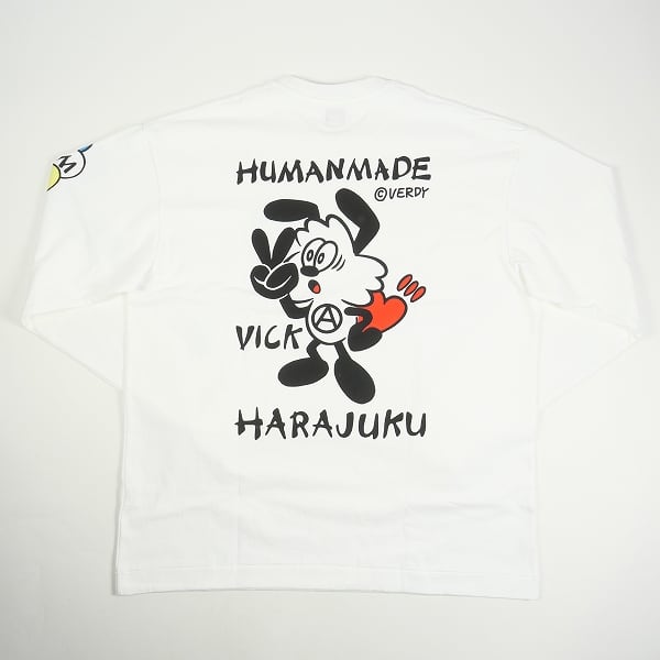 セット　HUMAN MADE Girls D原宿　XL 白