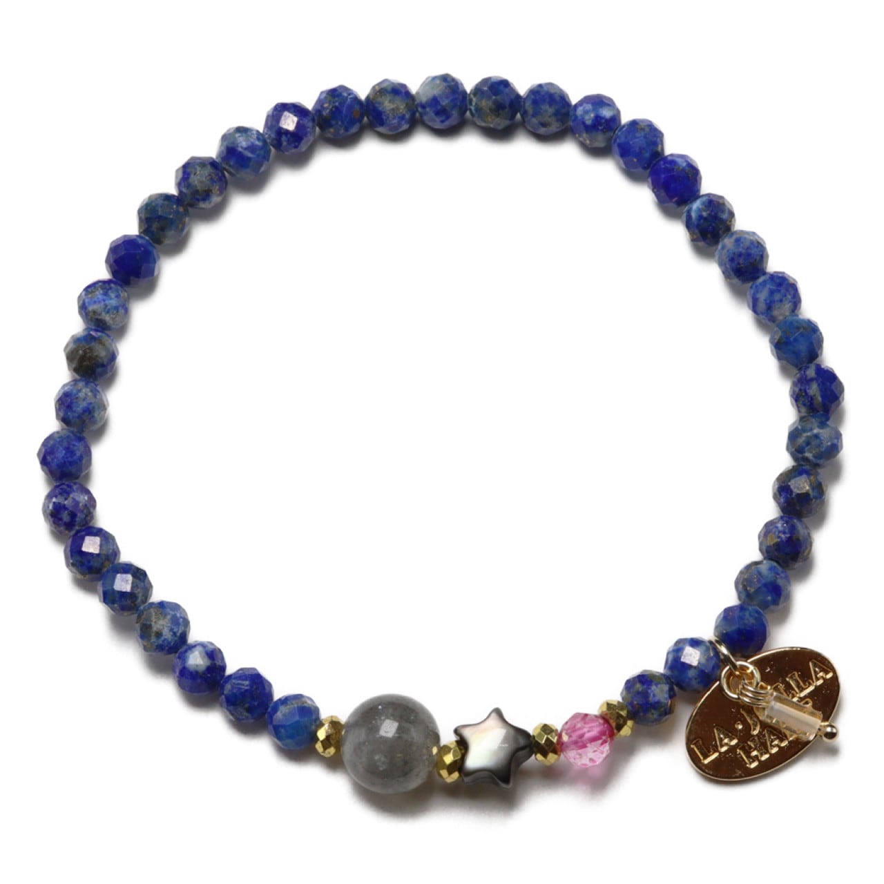 Starry Sky Fragment】ラピスラズリ×ラブラドライト×ブラックシェル