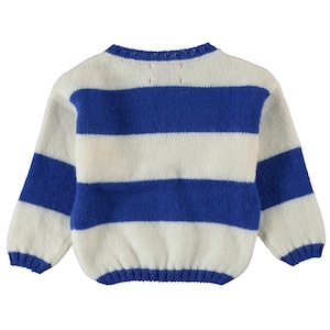 piupiuchick / Blue stripes knitted sweater