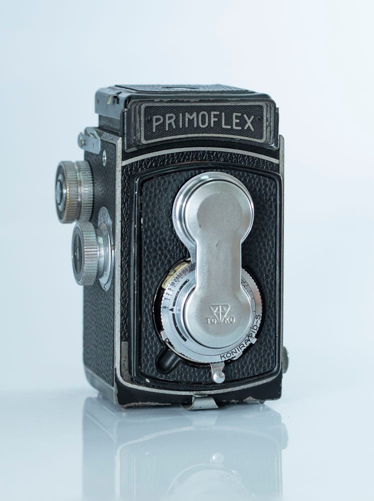 使えるジャンク】二眼レフカメラ PRIMO FLEX Ⅱ ？ プリモフレックス２