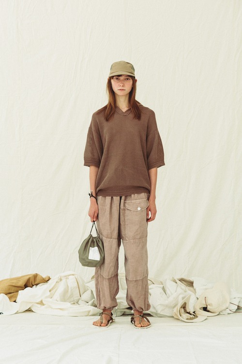 INNAT " HAND DYED OVER PANTS ( Beige ) "