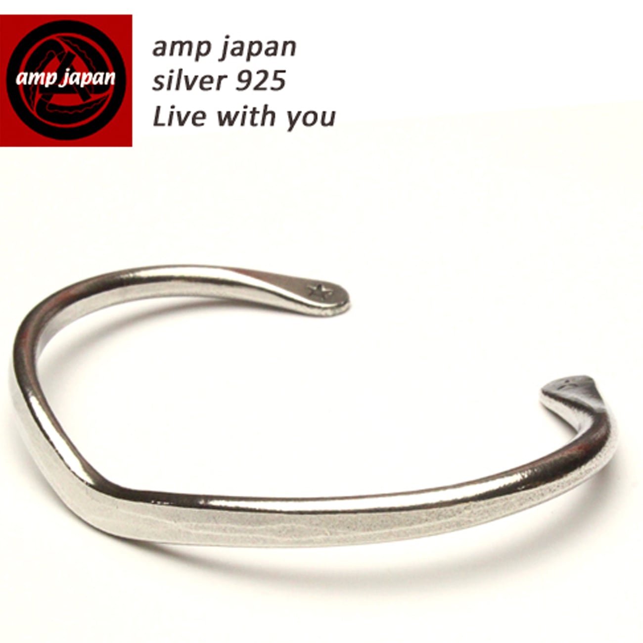 AMP JAPAN/アンプジャパン  シェイプバングル 『'V'shape Bangle』 17AO-307