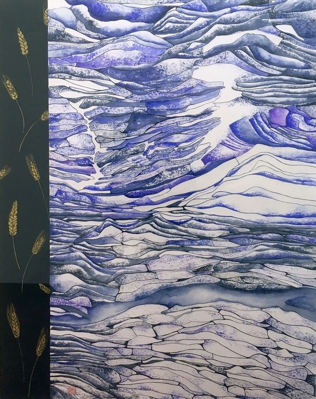 雪山にロンド奏でる山あいは命育む豊穣の海