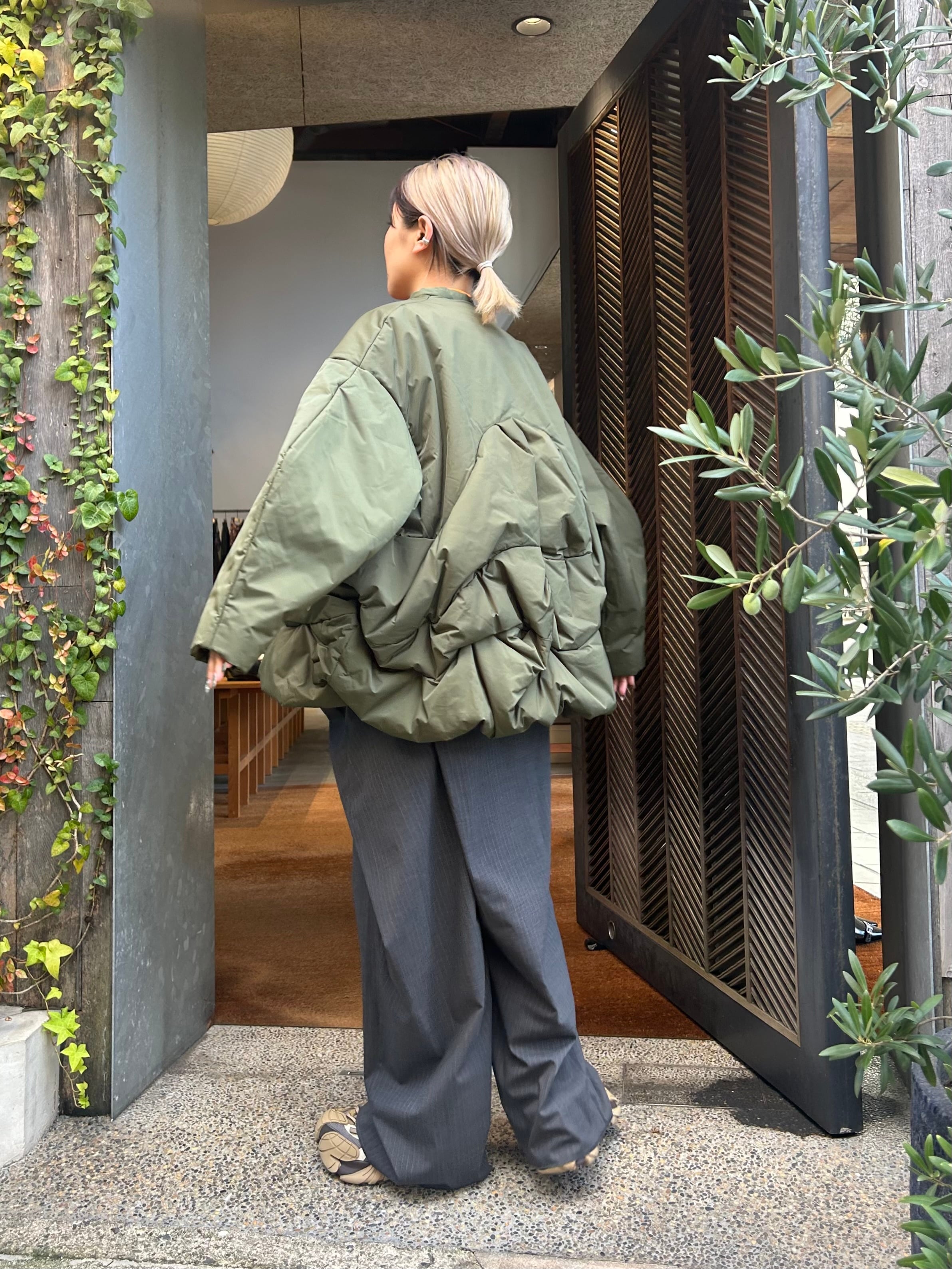 24AW】ENFOLD エンフォルド / SOLID BLOUSON | TRENTオンライン 