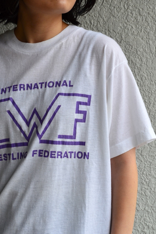 1980's IWF From USA International Wrestling Federation "Killer Kowalski" Body by SCREEN STARS 80s Single Stitch Vintage Tee IWF キラーコワルスキー スクリーンスターズ 80s