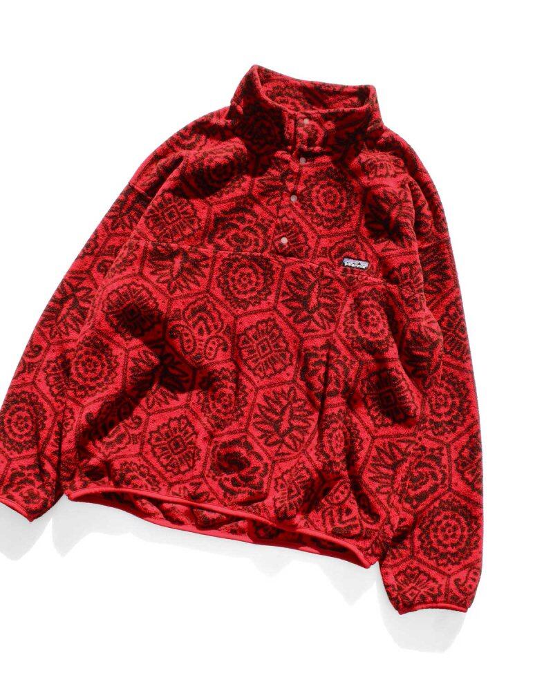 Patagonia [patagonia] Vintage Fleece Printed Synchilla Snap T