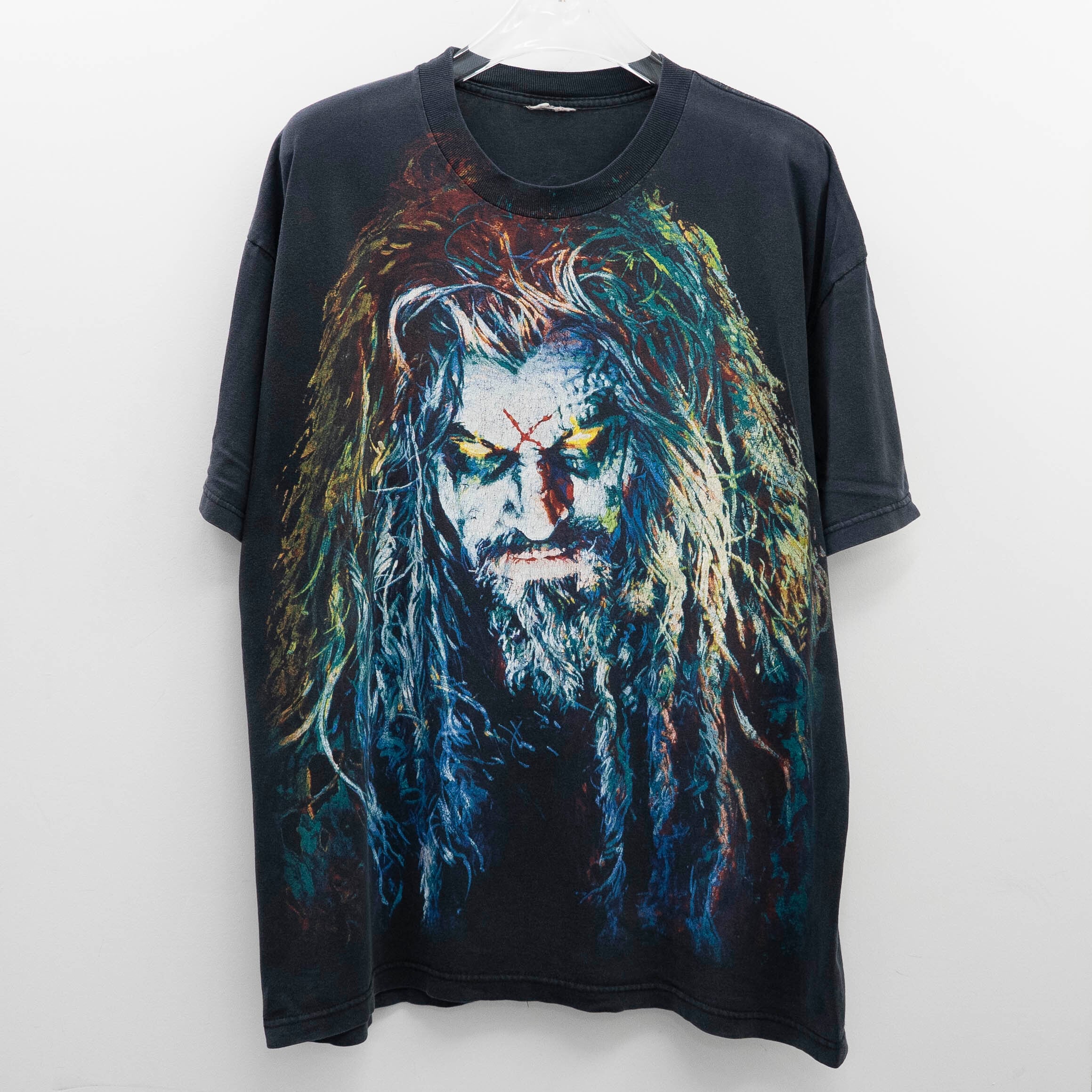 Rob Zombie " 100% Hardcore " Cut Tag Fits XL 【E8-73】