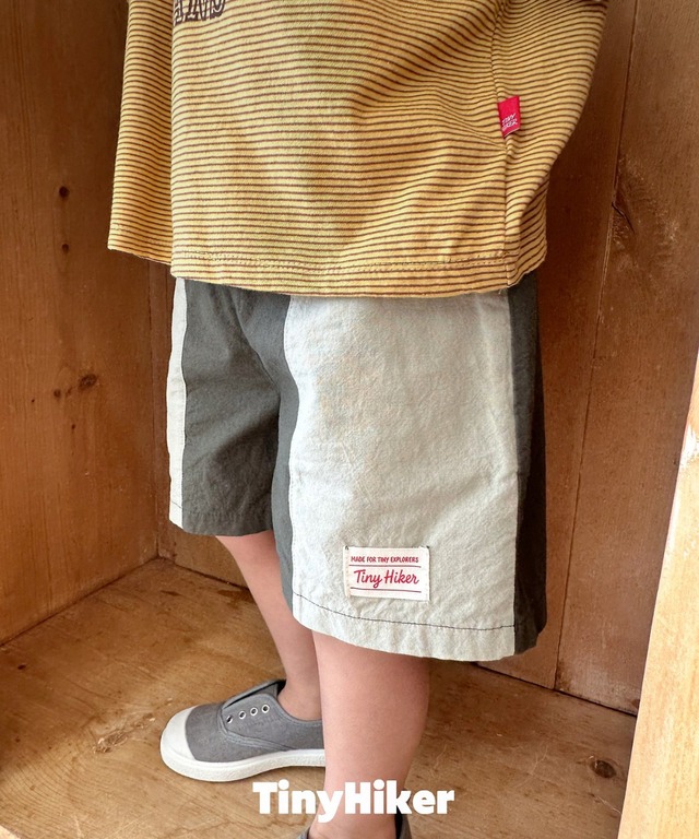 《送料無料》ベニス配色ショートパンツ:kids【TinyHiker】※お取り寄せ