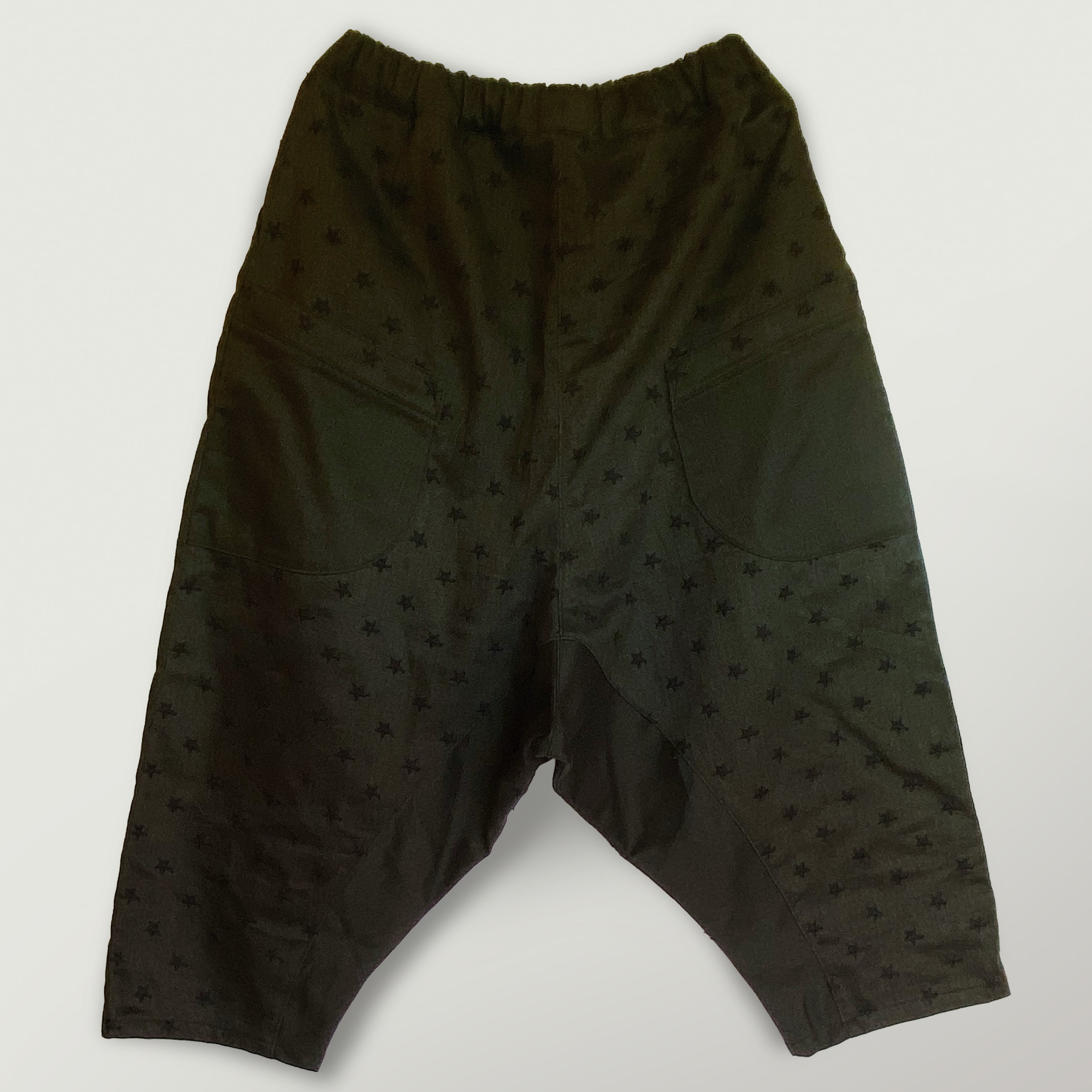 オールドデニムのサルエルパンツ