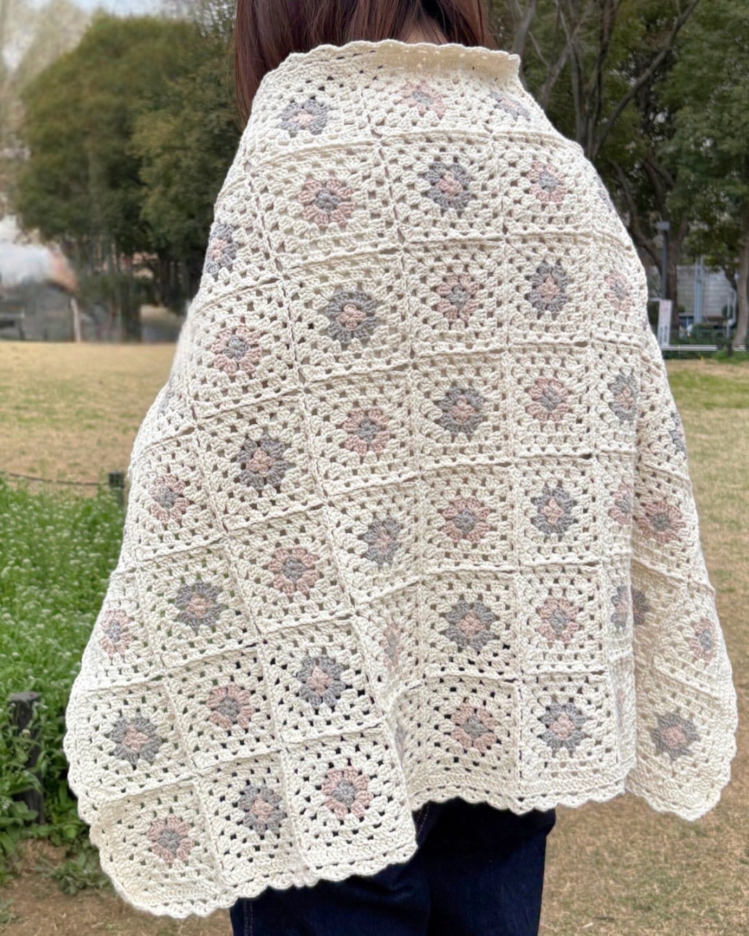 さくらグラニーのブランケット | Jul Knitting キット(F-001-001/F-001