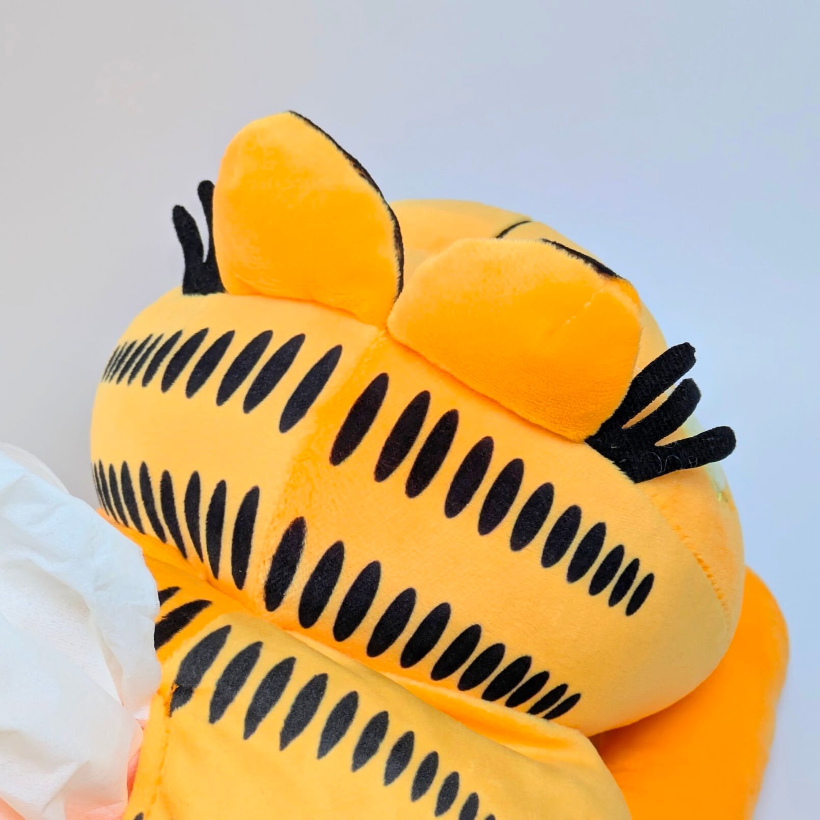 プラッシュとしても♡♡【 Garfield ( ガーフィールド ) 】 GARFIELD PLUSH TISSUE COVER / ガーフィールド プラッシュティッシュカバー〚アメリカン雑貨 アメトイ〛