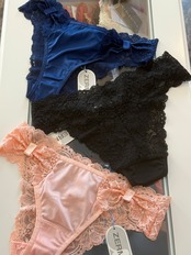 ZERMATT サイドリボンタンガショーツ 7色展開
