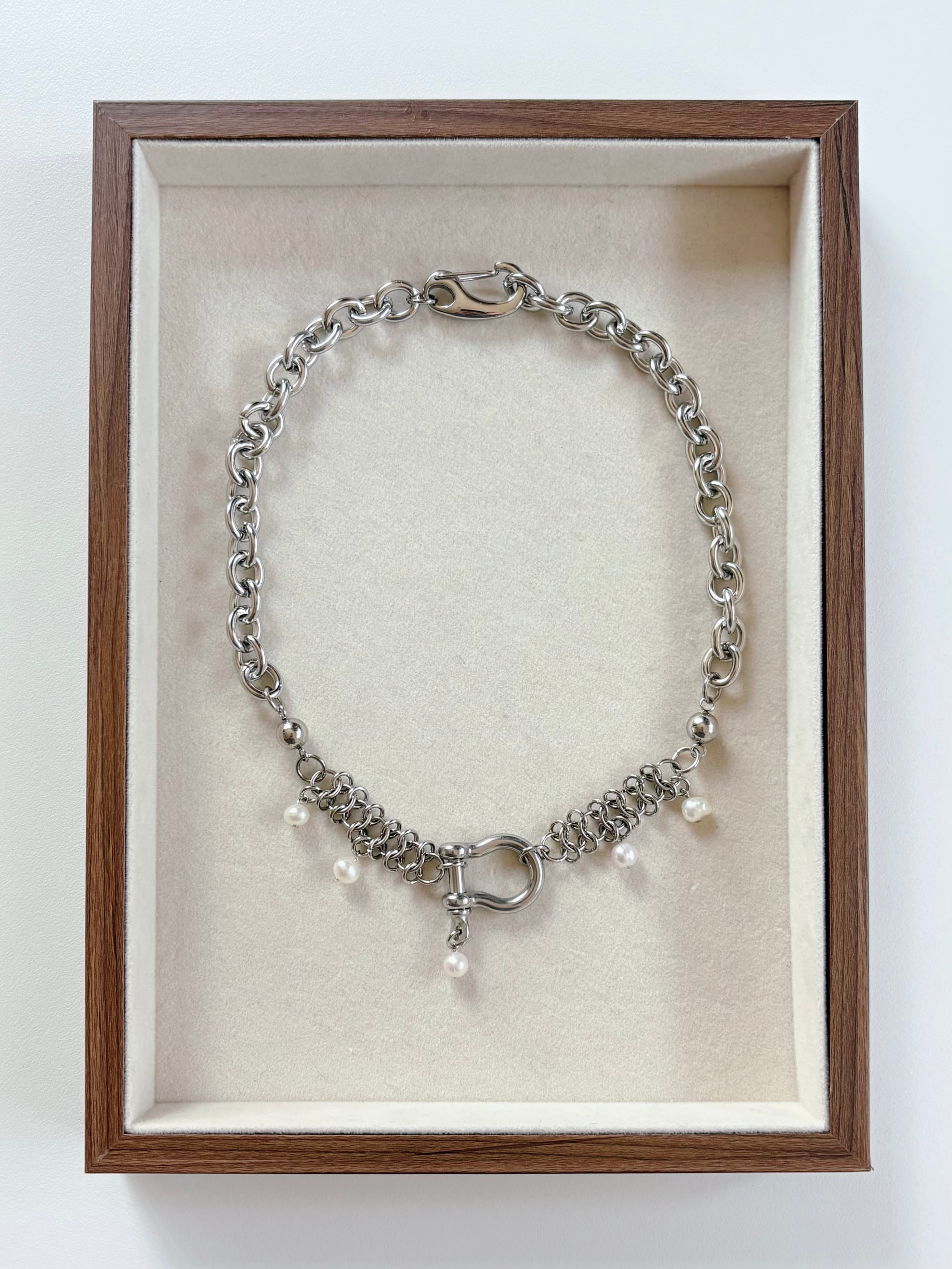 B TYPE】SILVER925 NAVAJO PEARL BRACELET B TYPE | PAY ID