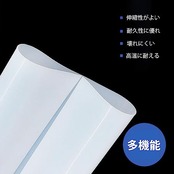 GOODCHI シリコンシート シリコンマット 40*30cm 1枚 洗える ツール キズ防止 滑り止め ホワイト (40*30CM)