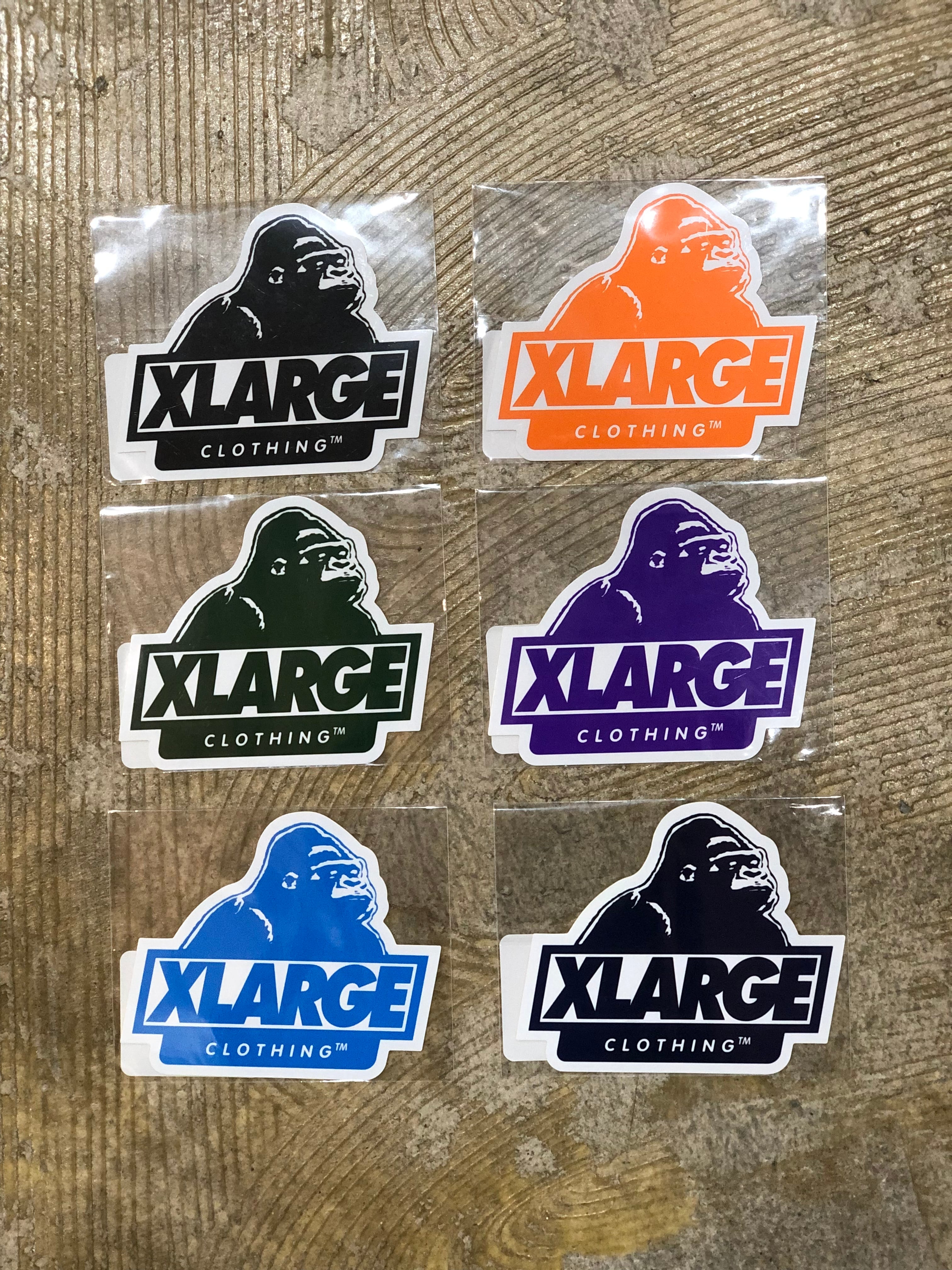 【XLARGE】XLARGEXLARGE OG sticker ステッカー 【エクストララージ】