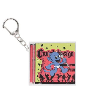 [CAVISH] COMPACT DISK KEYRING RED(CV2ESUAB64A)