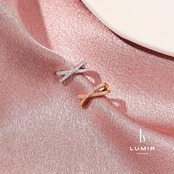 ミニマルクロスイヤーカフ