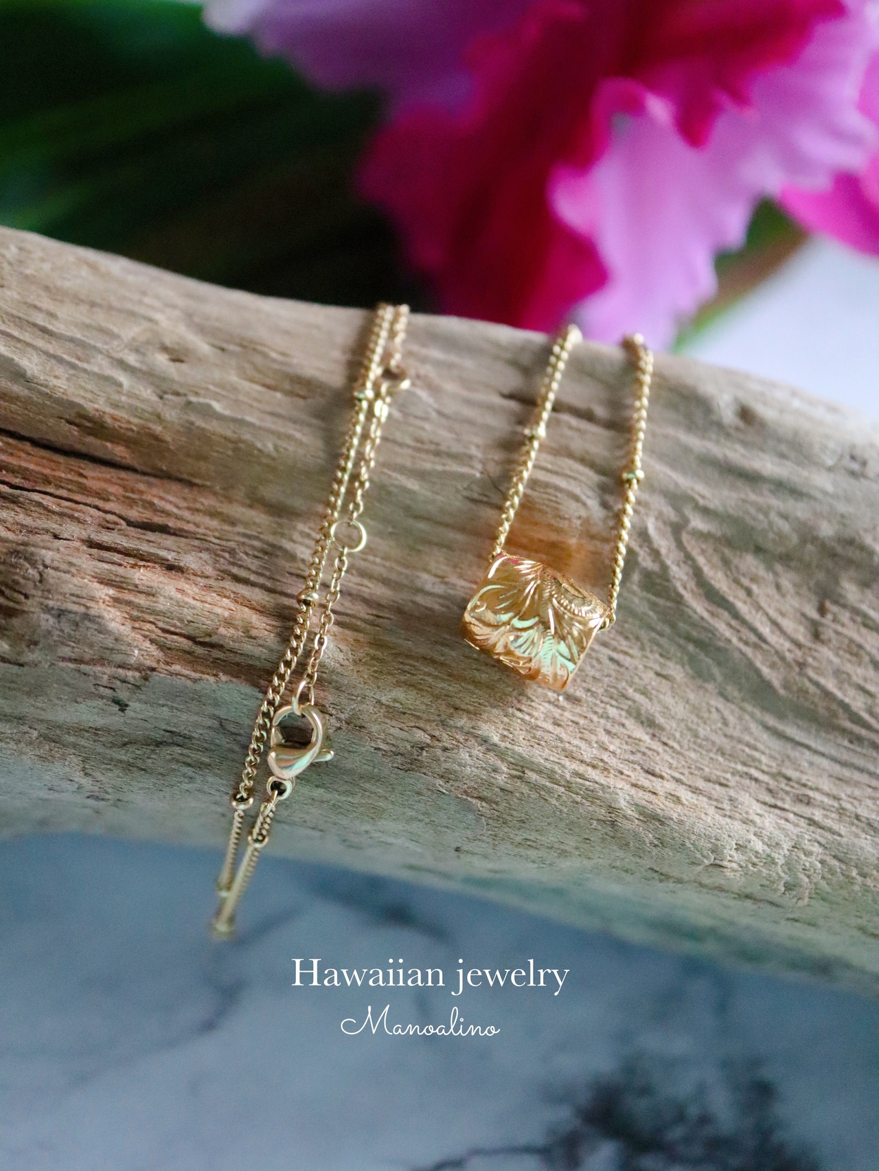 Barrel necklace  Hawaiianjewelry(バレルネックレスハワイアンジュエリー)
