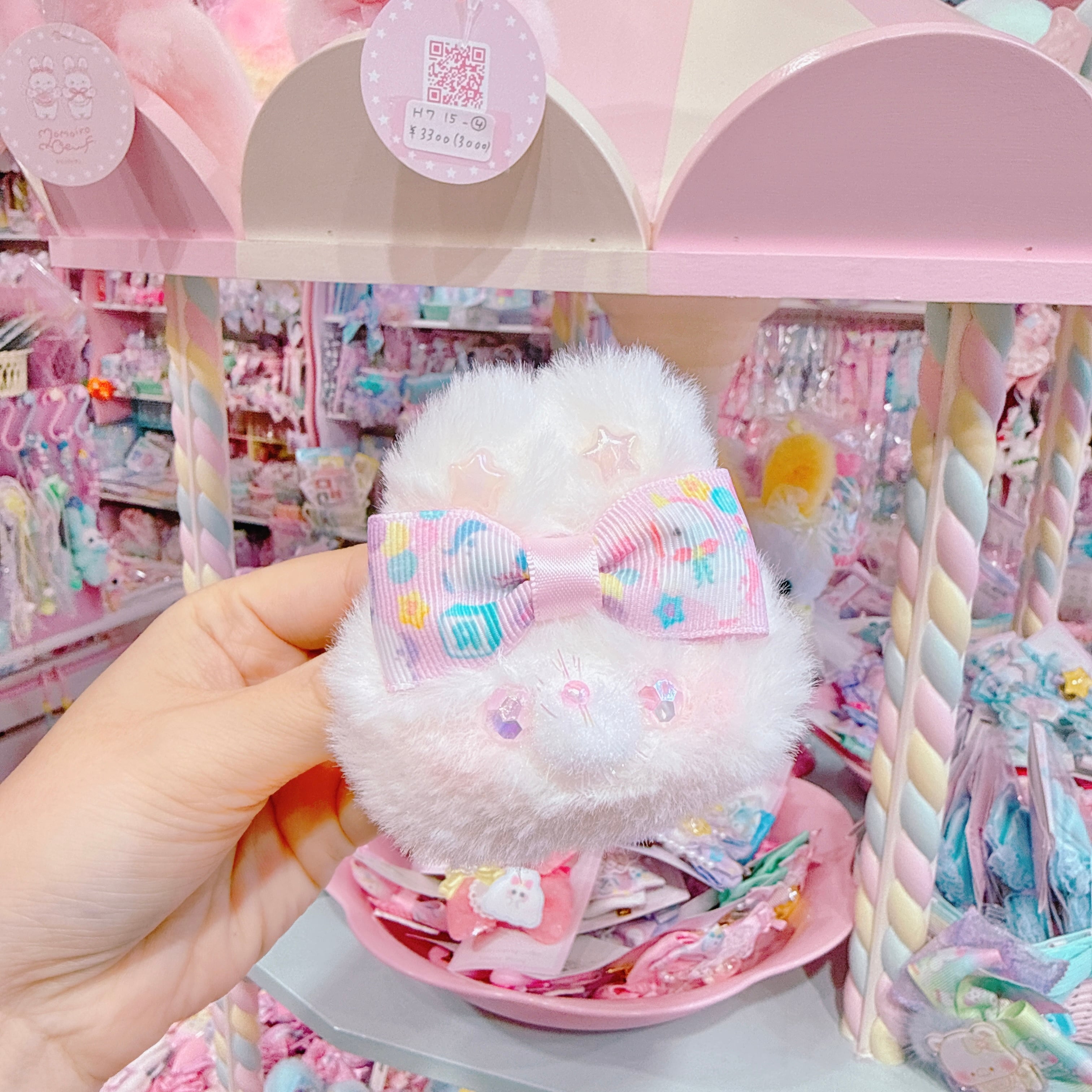 【A4】100-26ぬいぐるみヘアゴム