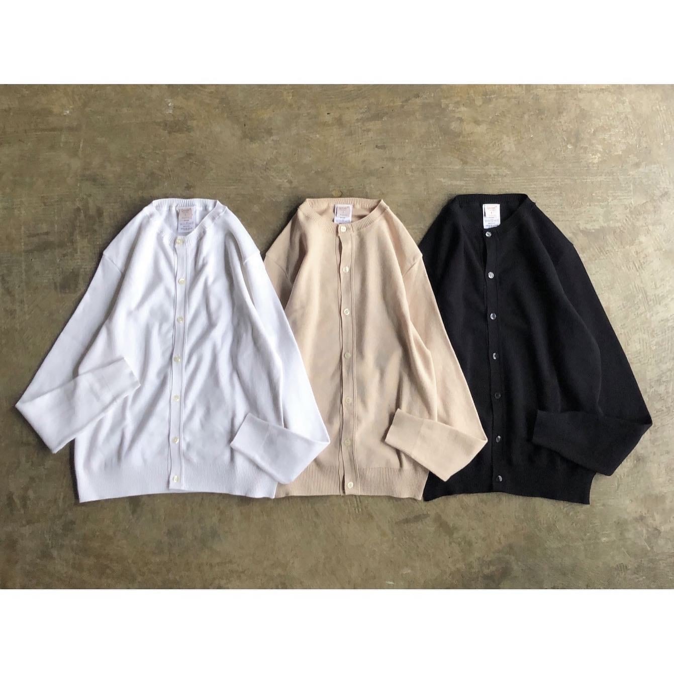 gicipi(ジチピ) 『GRANATA』Cotton Crew Neck Cardigan | AUTHENTIC